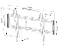 Neomounts WL35-550BL16 - 1060687 - zdjęcie 4